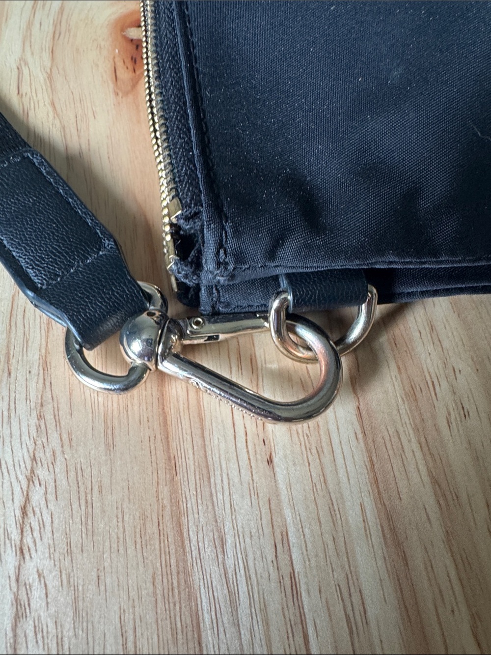 Lululemon Black Wristlet Clutch with Silver Logo Accent - Picture 4 of 12